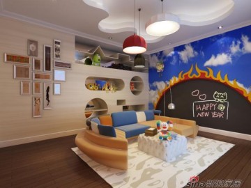 中间建筑别墅装修案例48