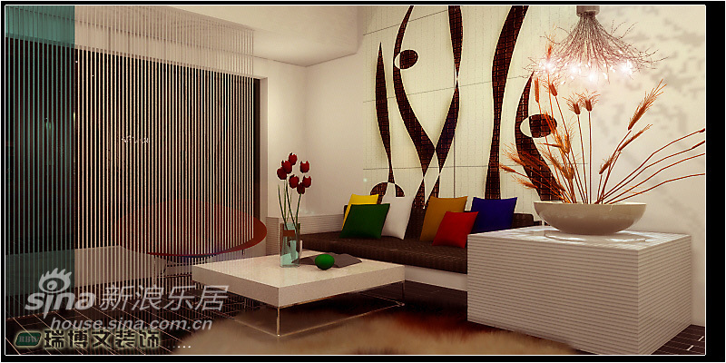 简约 二居 客厅图片来自用户2739378857在打造90平现代时尚家58的分享