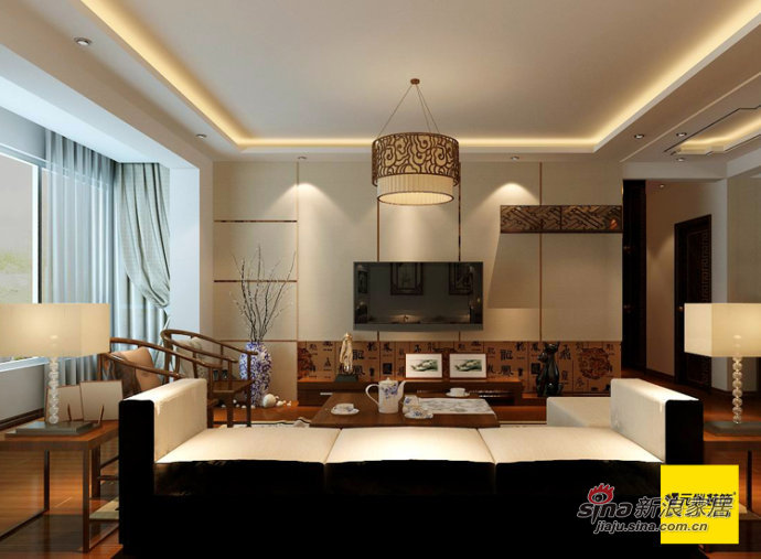 中式 三居 客厅图片来自用户1907658205在金地朗悦49的分享