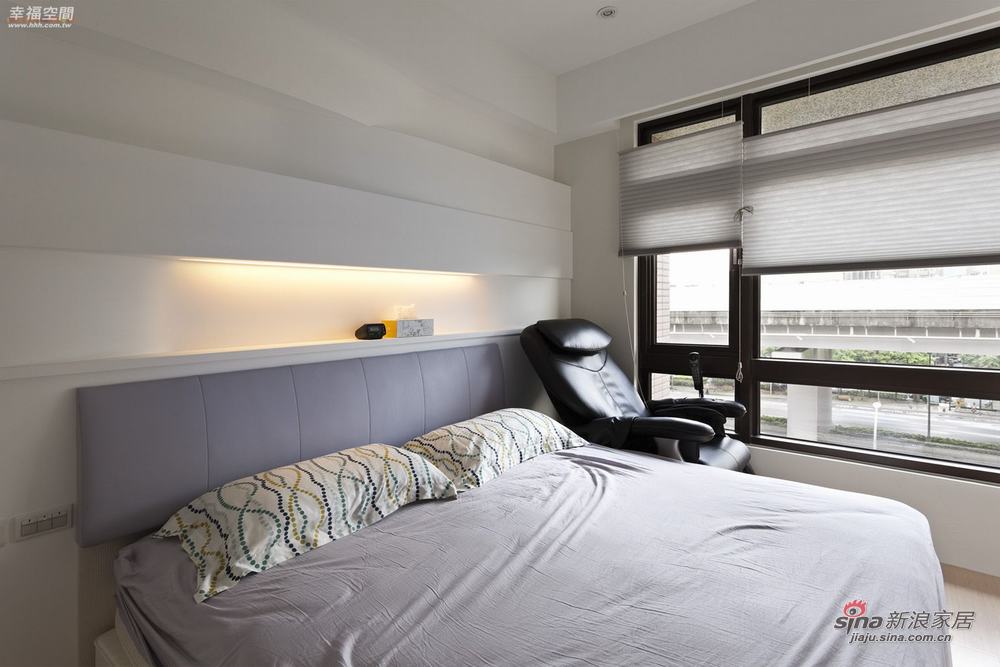 简约 公寓 卧室图片来自幸福空间在69平米温馨简约的居家客变规划94的分享