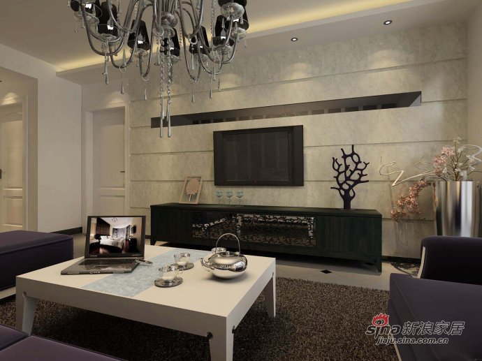 简约 二居 客厅图片来自用户2739081033在现代简约家装设计31的分享