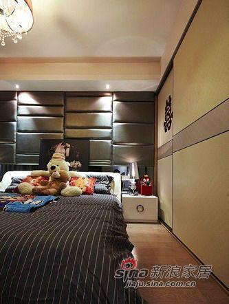 简约 二居 卧室图片来自用户2737786973在小两口85平方后现代风格简约2居室婚房60的分享