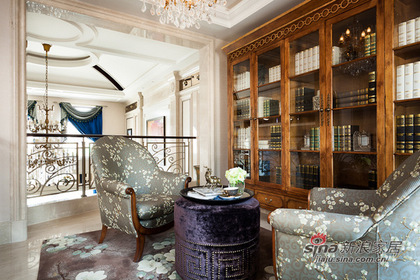 欧式 别墅 书房图片来自用户2557013183在高富帅的另类欧式奢华风格14的分享