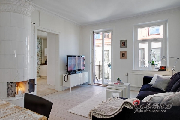 简约 一居 客厅图片来自用户2737950087在64平米的浪漫 迷人的瑞典公寓欣赏15的分享