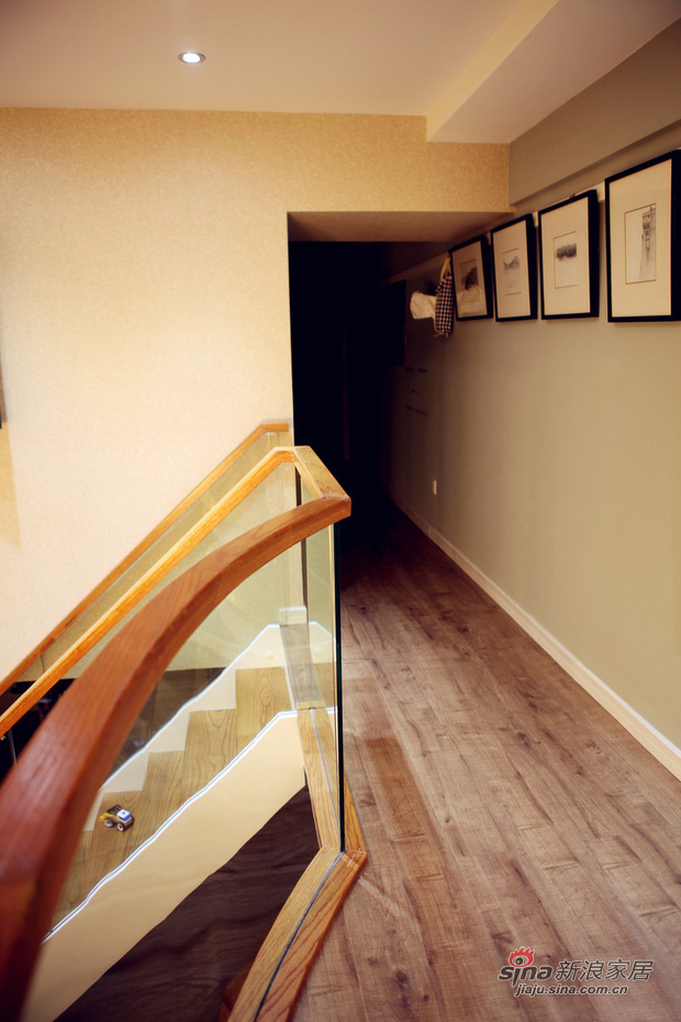简约 loft 楼梯图片来自用户2737759857在【高清】6万装修50平两室一厅loft96的分享