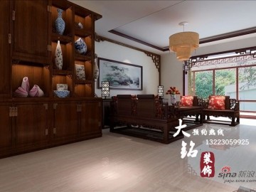 中式家庭设计装修,中式装修效果图91
