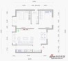 6万元 打造芭蕾雨悦都102平现代风格 雅居90