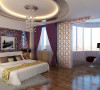 现代奢华风格展示在了一套202平米的婚房中87