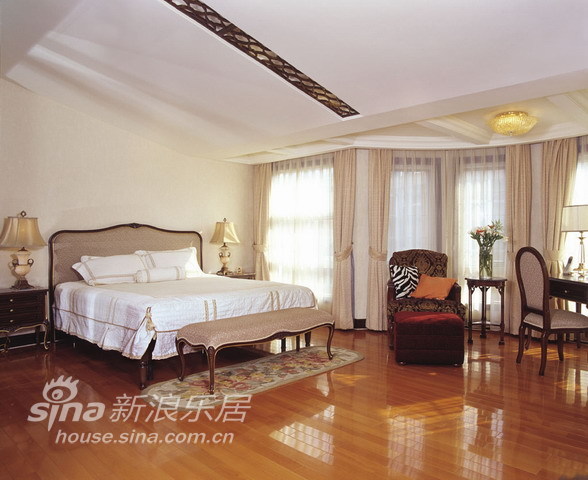 中式 别墅 卧室图片来自用户2757926655在环湖庄园50的分享