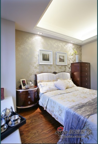 欧式 三居 卧室图片来自用户2757317061在14万铸就简欧主题完美三居88的分享