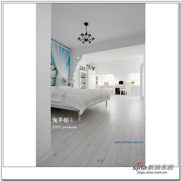 地中海 复式 卧室图片来自用户2757320995在白领夫妻20万造唯美爱琴海小复式家28的分享