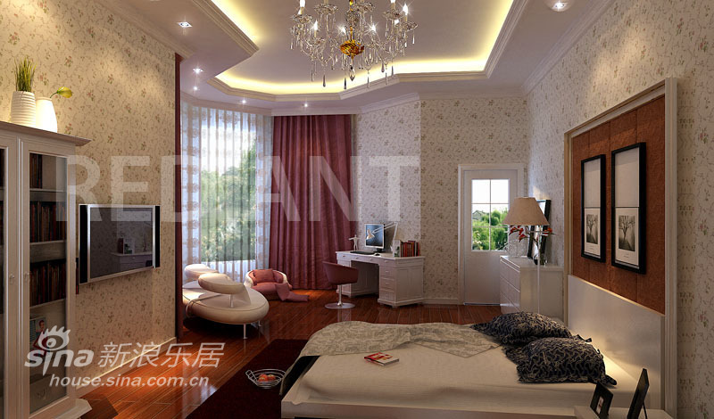 欧式 别墅 卧室图片来自用户2772873991在高贵奢华 皇家风范50的分享