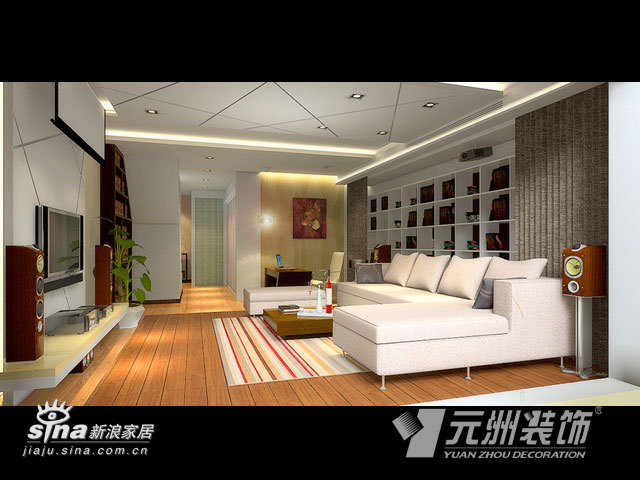 简约 四居 客厅图片来自用户2737759857在京城雅居23的分享