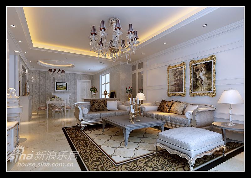 欧式 四居 客厅图片来自用户2746889121在天通苑简欧设计69的分享