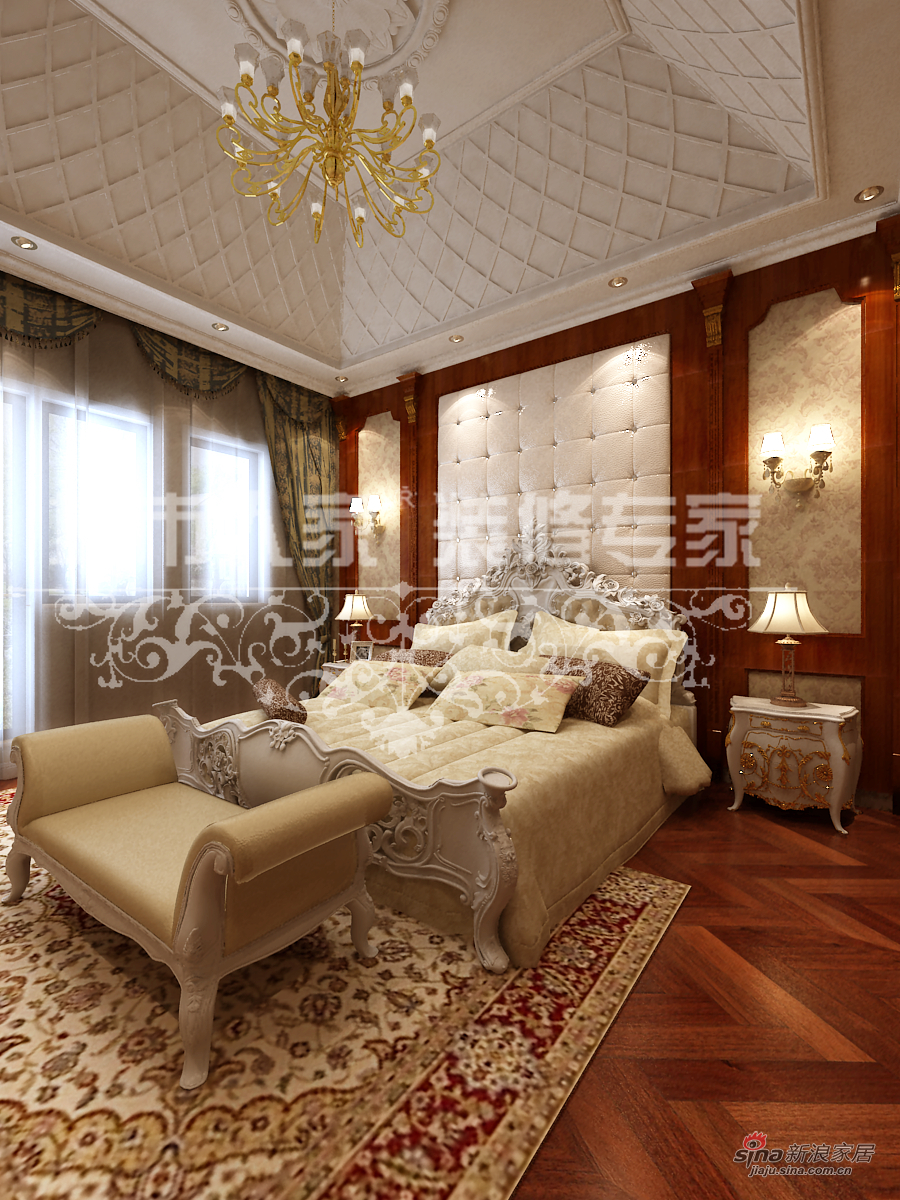 欧式 别墅 客厅图片来自用户2746889121在高清复地温莎堡别墅欧式风格77的分享