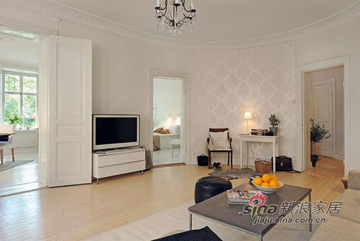 简约 一居 客厅图片来自用户2559456651在纯白色小清新田园风格64的分享