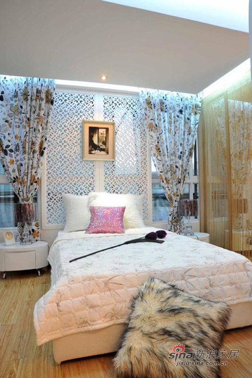 欧式 公寓 卧室图片来自用户2746953981在43平神奇欧式豪宅56的分享