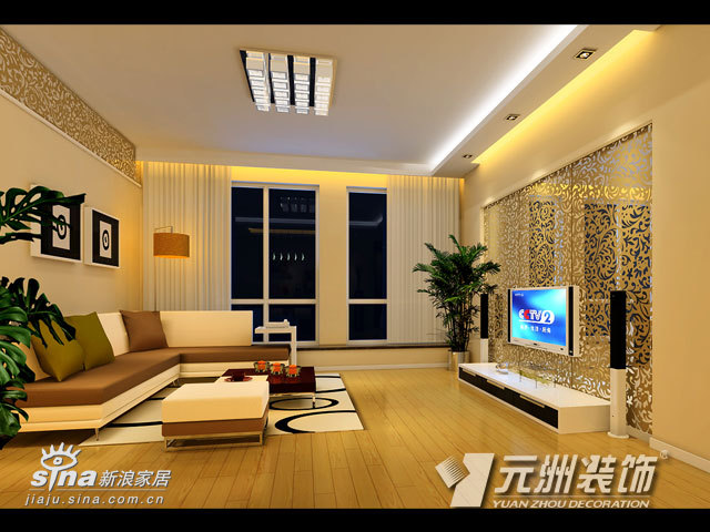 简约 三居 客厅图片来自用户2738093703在北京香颂76的分享