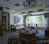 华龙美钰80平米中式古典风21