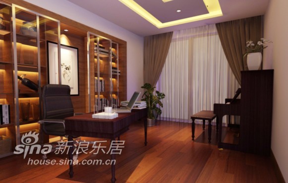 其他 其他 书房图片来自用户2558746857在龙发装饰苏州公司案例赏析之家、意、静54的分享