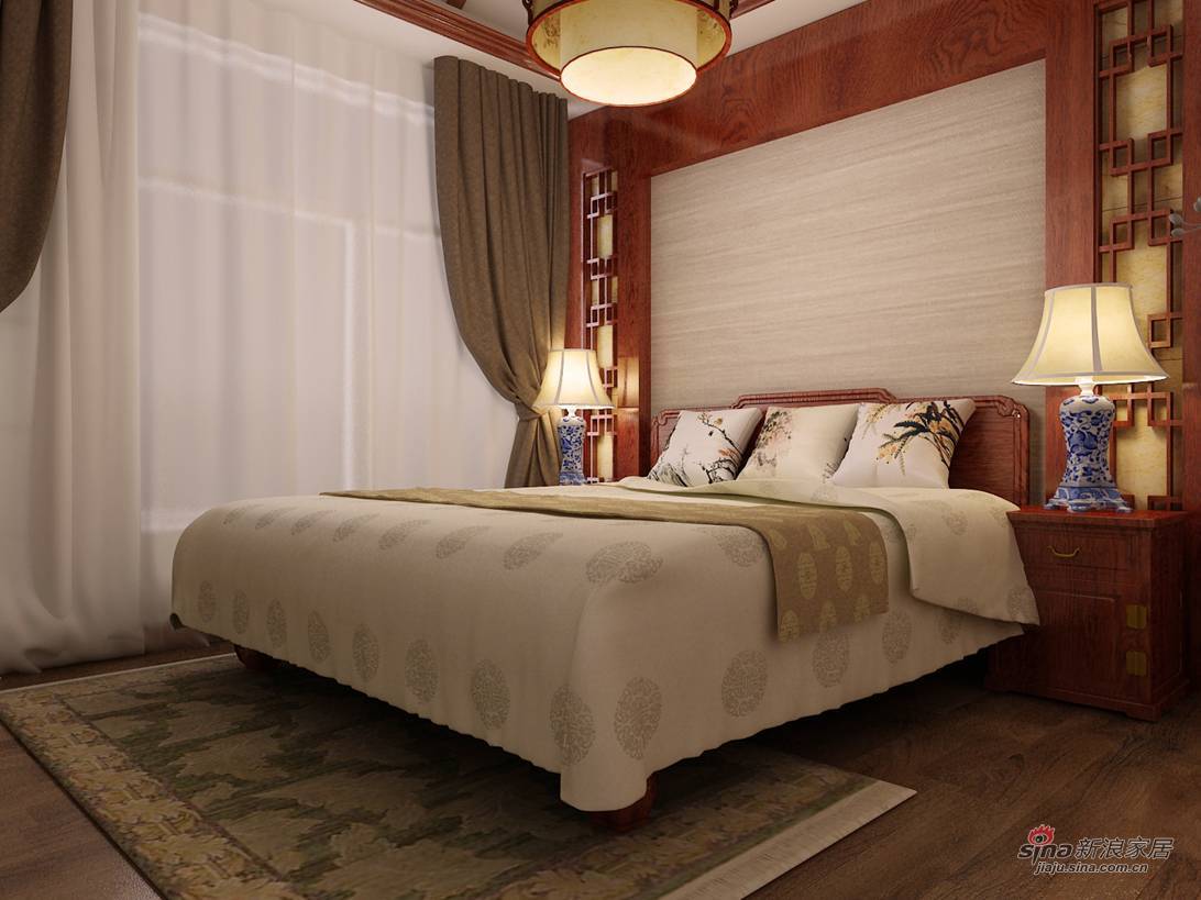 其他 别墅 卧室图片来自用户2737948467在【高清】唯美东南亚风格别墅装修效果图21的分享