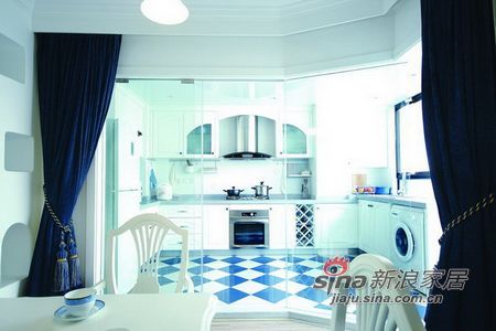 地中海 别墅 餐厅图片来自用户2757320995在浪漫地中海风格 奢享每一滴蓝色韵味69的分享
