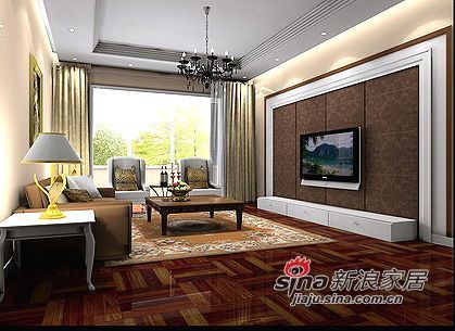 中式 三居 客厅图片来自用户1907662981在教授7万装120平风雅中式26的分享
