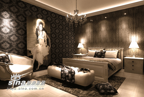 简约 别墅 卧室图片来自用户2739153147在龙湾别墅设计51的分享