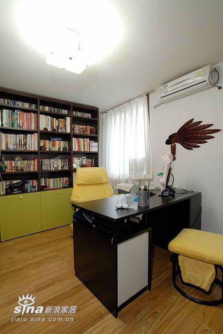 简约 复式 书房图片来自用户2738845145在精装200平米公寓68的分享
