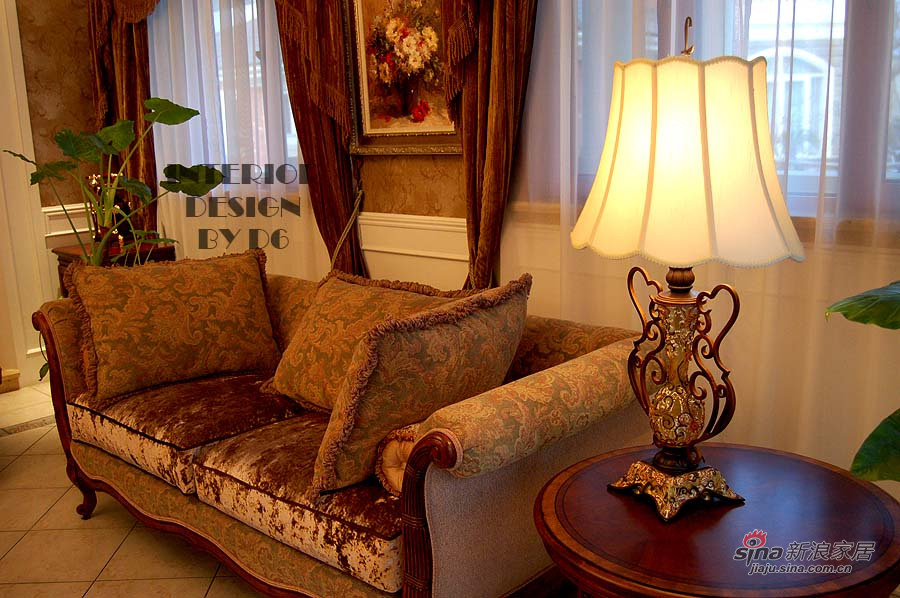 欧式 别墅 客厅图片来自用户2746948411在22万奢华贵族体验33的分享
