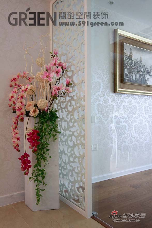 欧式 三居 客厅图片来自阁韵空间装饰在新外滩花苑29的分享