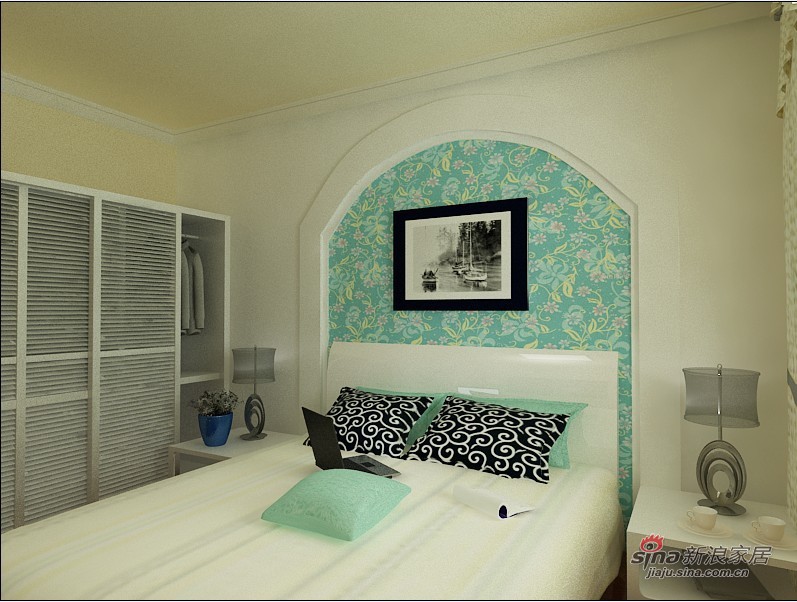 简约 一居 客厅图片来自用户2738845145在瀛海玉璟园130平简欧设计案例85的分享