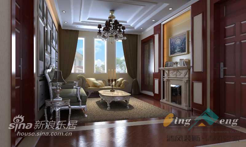 其他 别墅 客厅图片来自用户2557963305在苏州清风装饰设计师案例赏析2756的分享