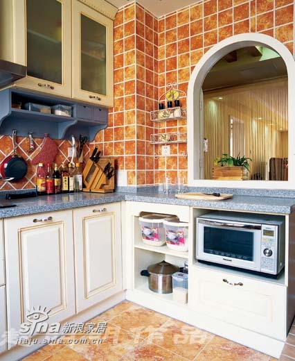 欧式 四居 厨房图片来自用户2746889121在半岛上的风情60的分享