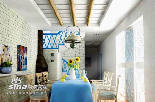 欧式 别墅 餐厅图片来自用户2746953981在希腊风格的别墅设计18的分享