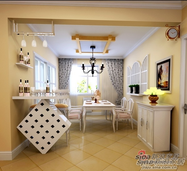 田园 四居 客厅图片来自用户2737946093在田园风格打造140平温馨简洁之家27的分享