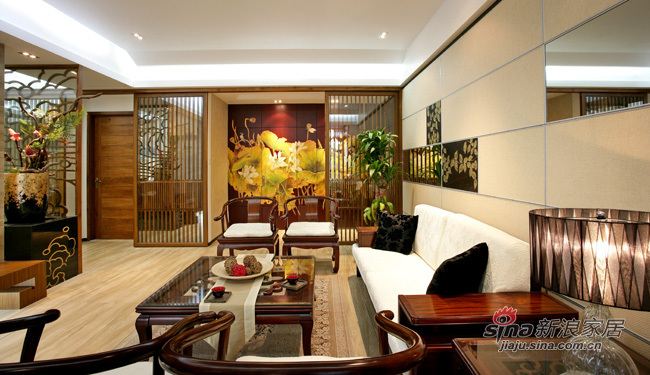 中式 三居 客厅图片来自用户1907658205在新中式风格客厅专辑38的分享