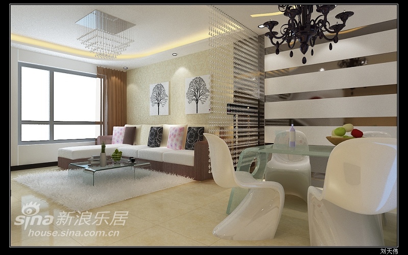 简约 三居 客厅图片来自用户2737759857在天通苑龙禧苑简约设计74的分享