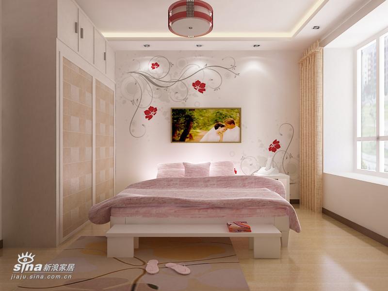 简约 二居 卧室图片来自用户2739378857在银亿阳光城65的分享