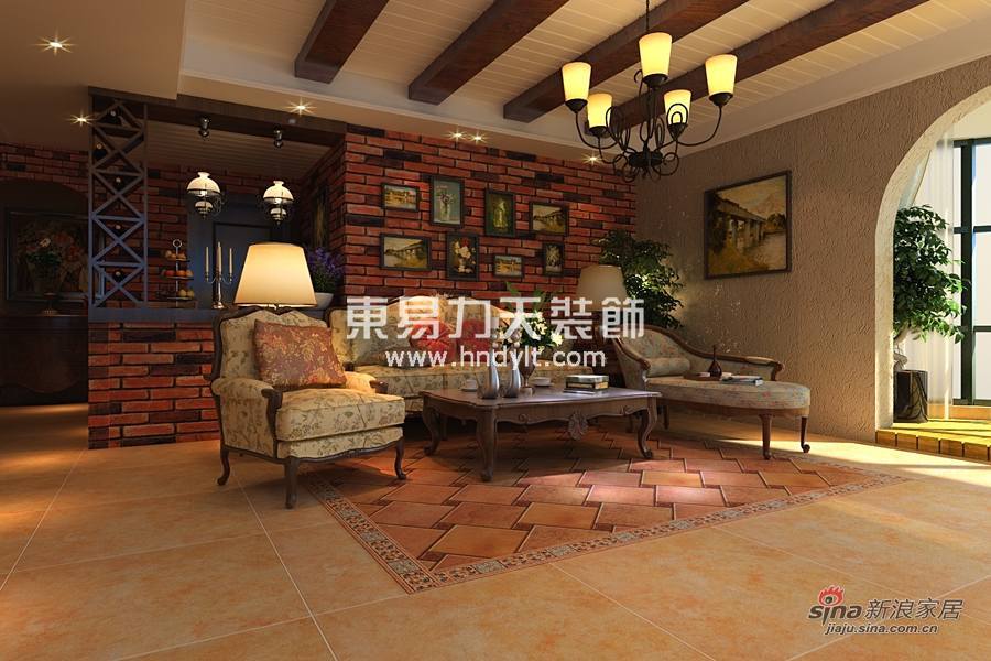 中式 四居 客厅图片来自用户1907658205在美式乡村66的分享