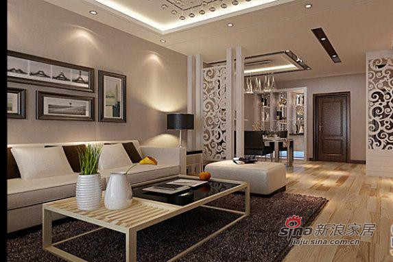 简约 三居 客厅图片来自用户2739081033在泛海国际装修设计简约风格54的分享