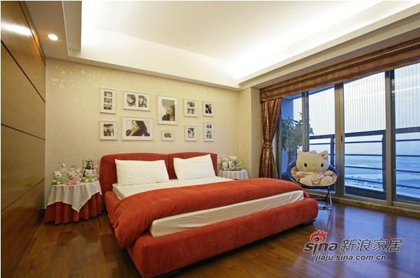 中式 四居 卧室图片来自用户1907659705在89万豪宅中式风格四居室57的分享