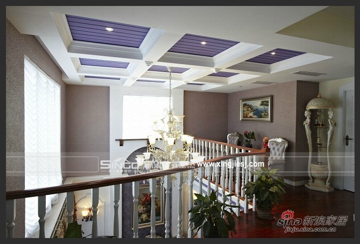 欧式 别墅 客厅图片来自用户2746889121在实景图展示300平欧式别墅87的分享