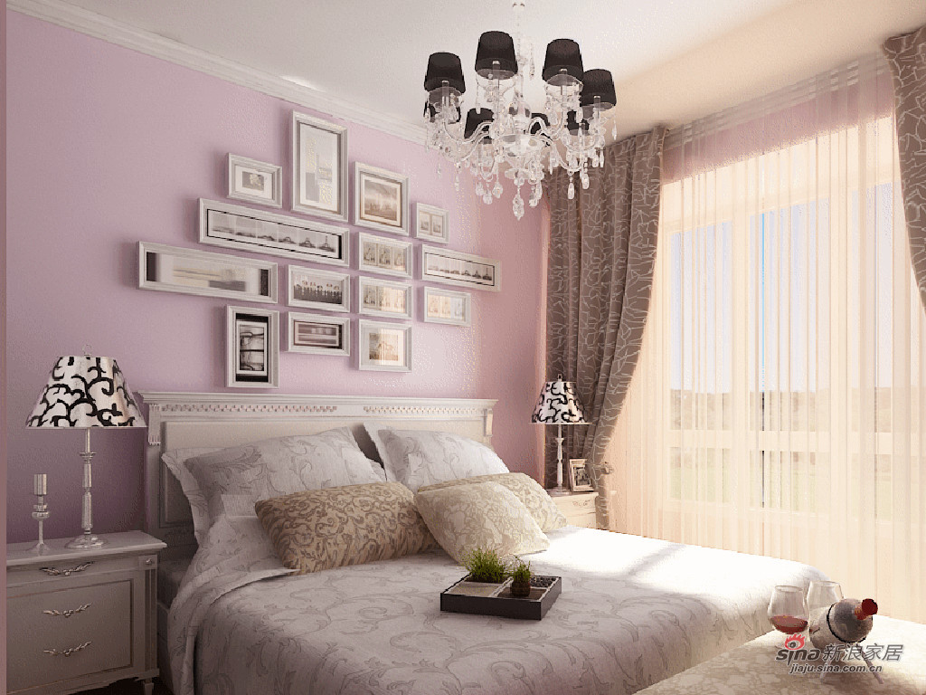 简约 三居 卧室图片来自阳光力天装饰在国耀上河城-三室两厅一厨一卫-现代简约37的分享