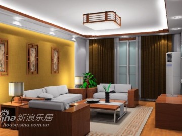 180平简约中式风格设计44