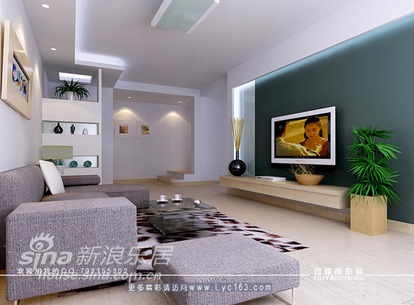 简约 二居 客厅图片来自用户2737786973在造价极低但效果不错的客厅设计51的分享