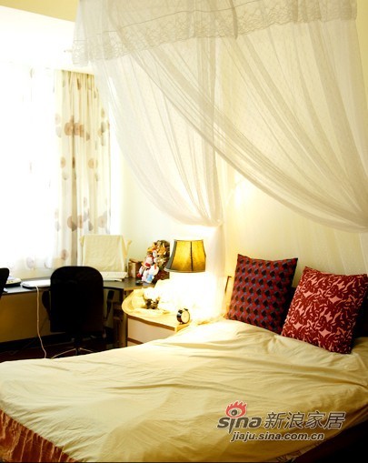 简约 二居 卧室图片来自用户2739153147在100平老广州的现代简约3居45的分享