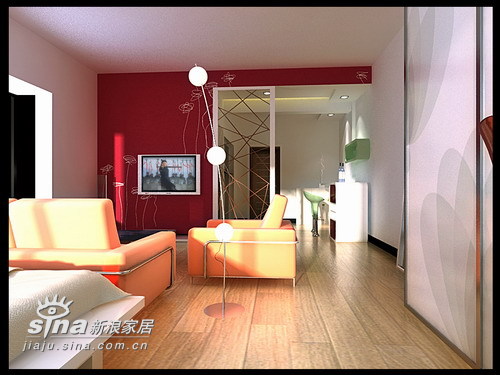 简约 一居 客厅图片来自用户2557010253在水星楼69的分享