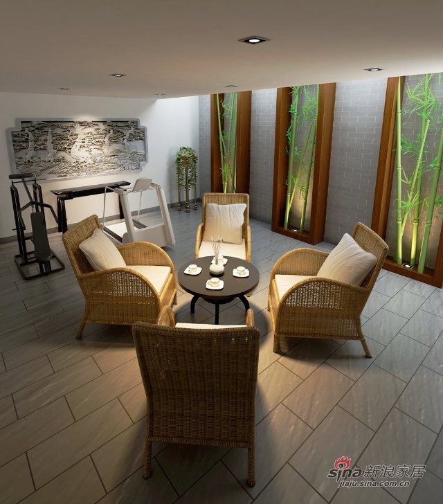 简约 一居 客厅图片来自用户2738820801在程晖 舒适浪漫木质感别墅95的分享