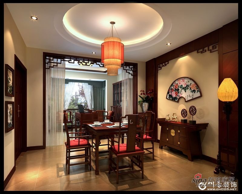 简约 一居 餐厅图片来自用户2737786973在蜀郡别墅中式风格89的分享